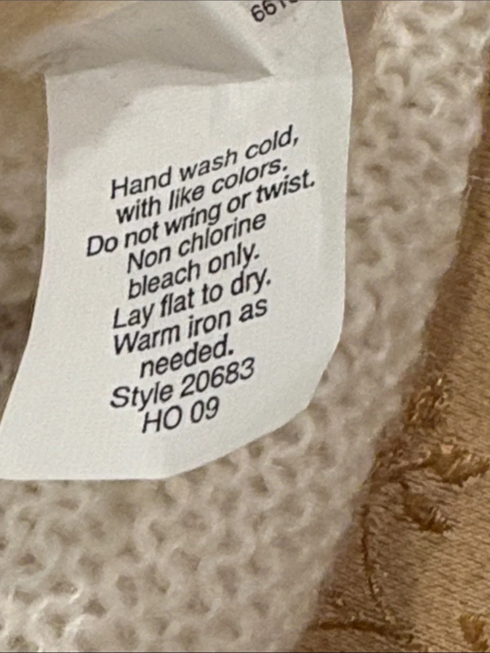 NWOT J. Crew Cream Cable Knit Crewneck Sweater, Classic, Acrylic Blend, M